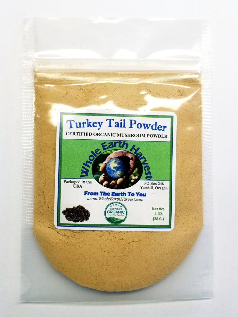 Dried Turkey Tail Mushroom Powder